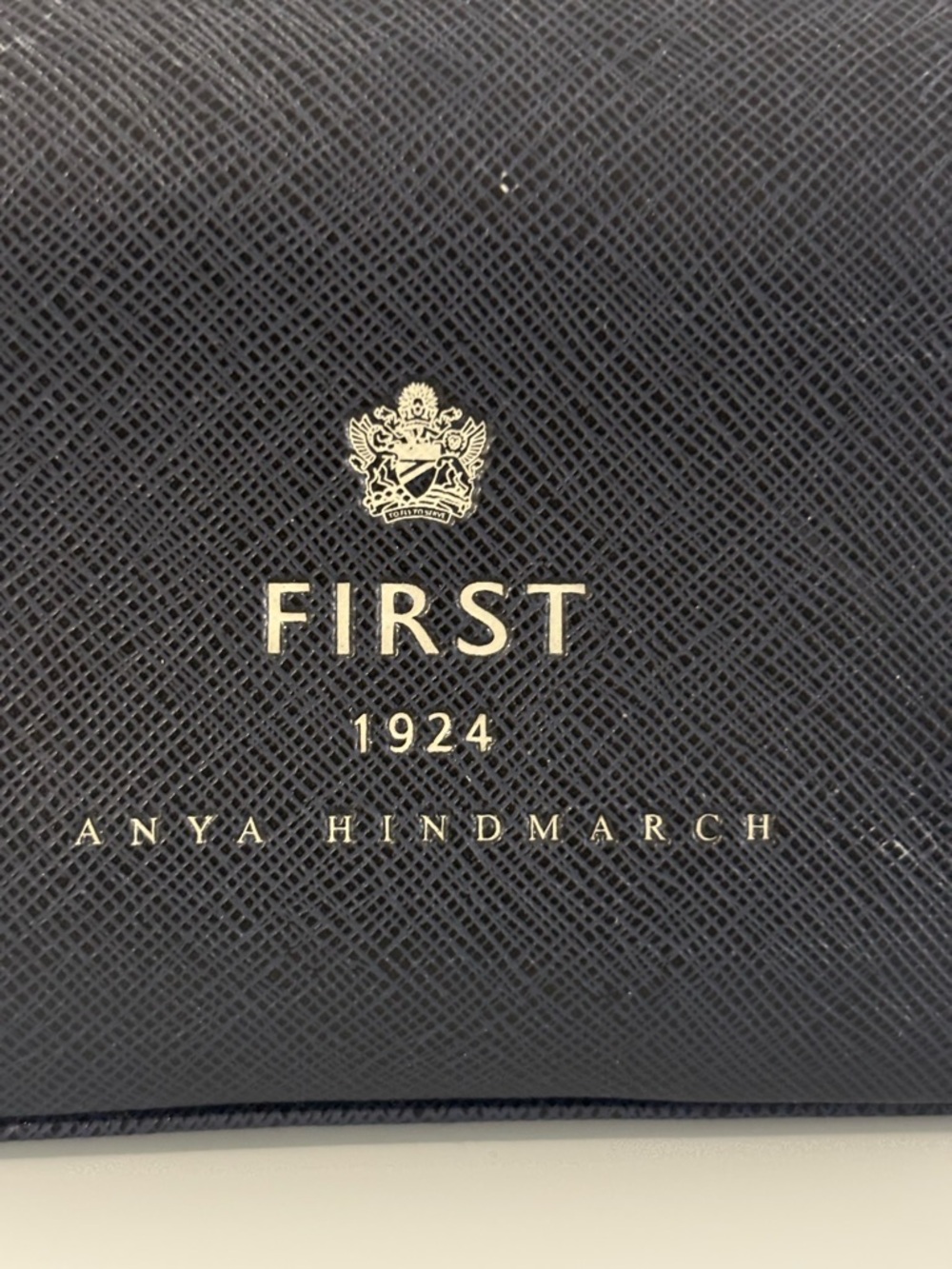Anya Hindmarch FIRST 1924 Leather Toiletry Bag - Picture 7 of 7